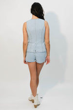 Cindy Denim Set - Light Wash