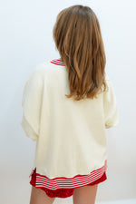 Dear Santa Striped Sweatshirt