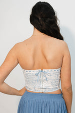 Reyna Lace Trim Crop Top