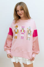 Sequin Nutcracker Sweatshirt