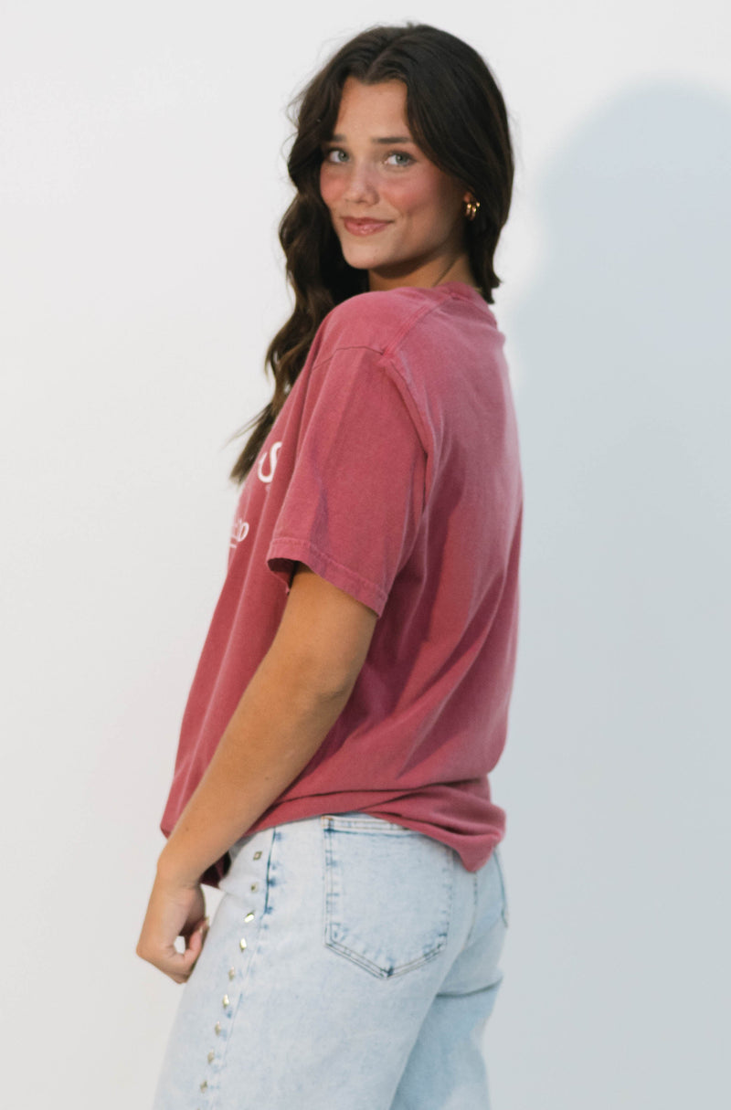 red game day sooners tee