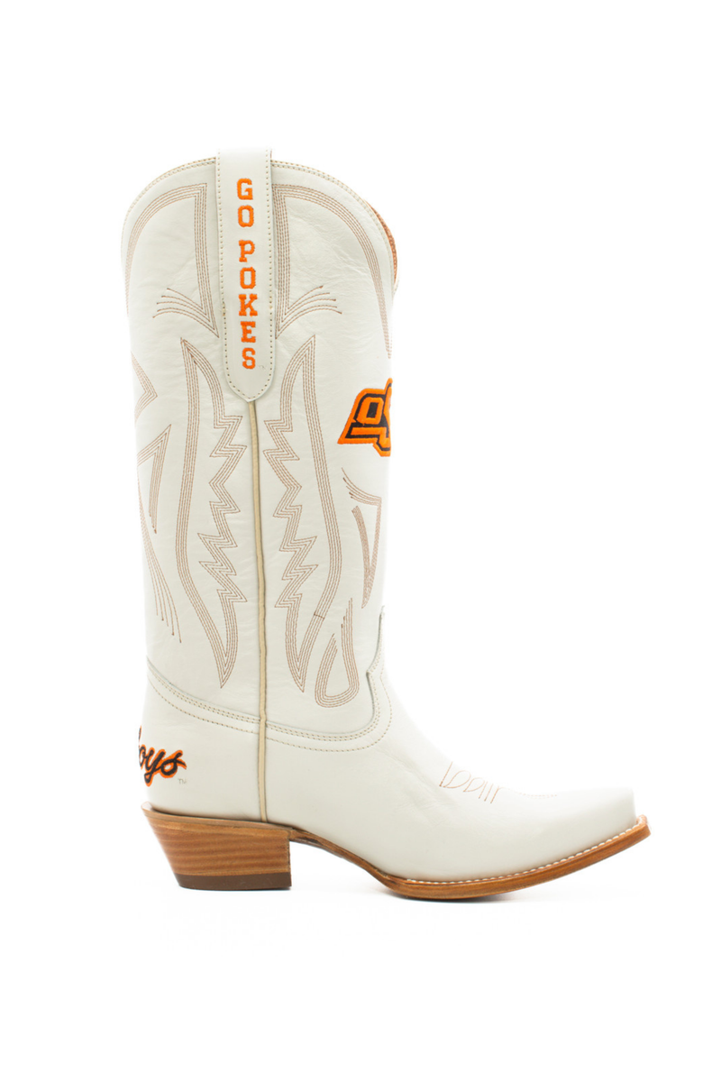 stillwater go pokes cowboys  western boots