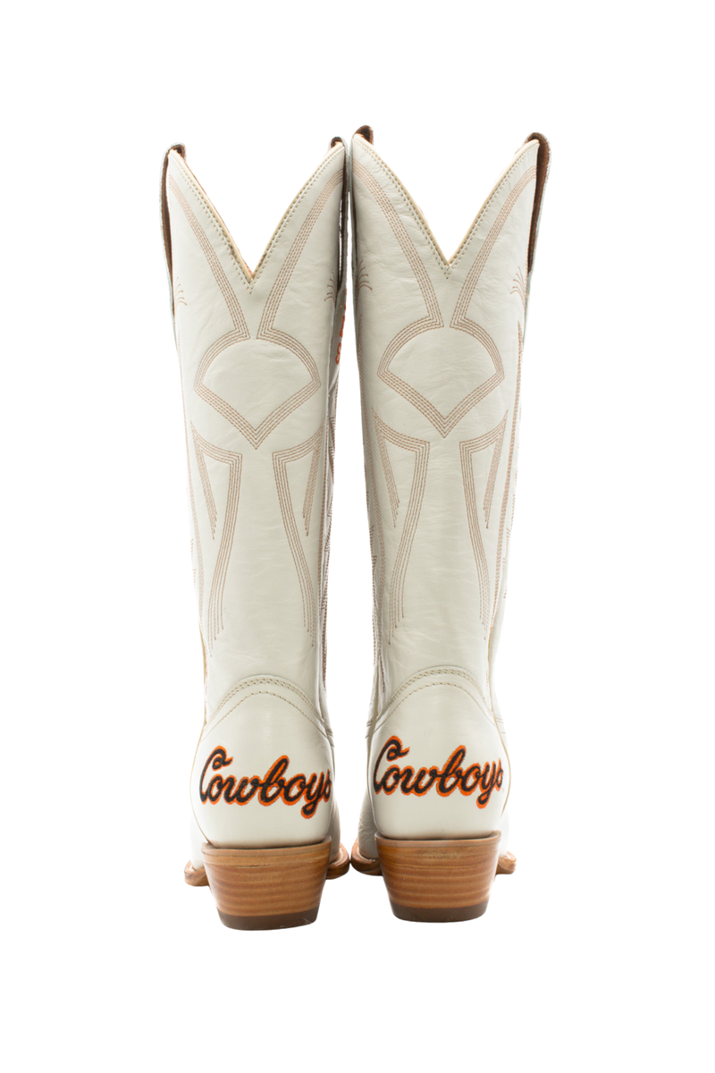 women white boots for game day