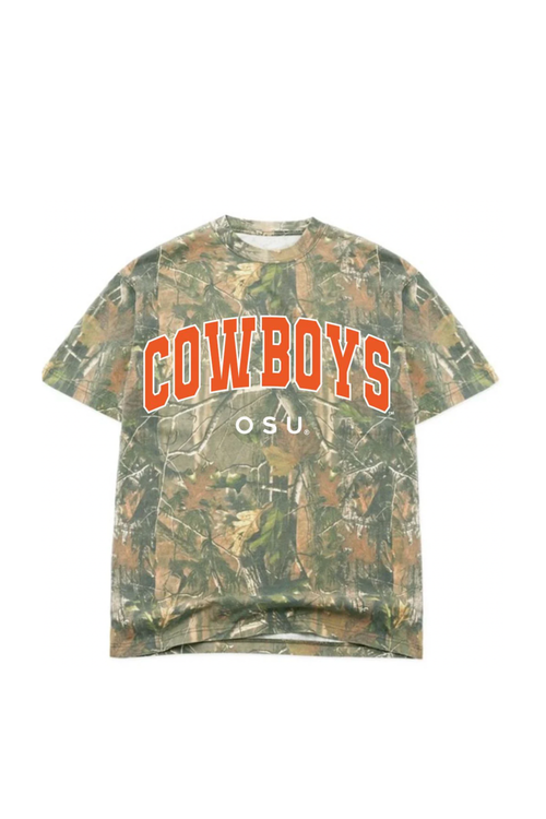 Camouflage OSU Cowboys tee