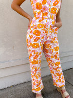 Groovy Floral Jumpsuit