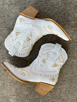 Corral Ankle Boot - White