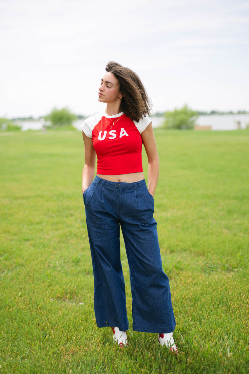 women's Fourth of July outfit idea