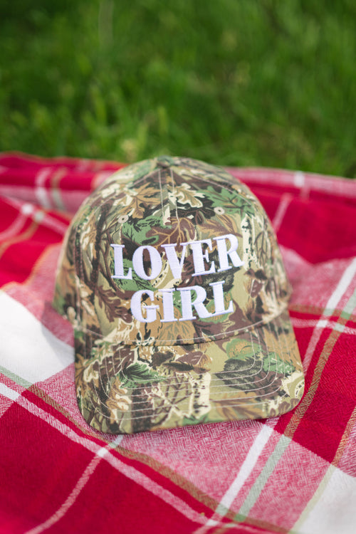 Camo Lover Girl Trucker Hat