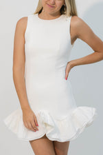 summer wedding ruffle dress