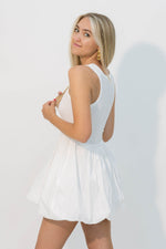 minimalist summer dress for casual brides