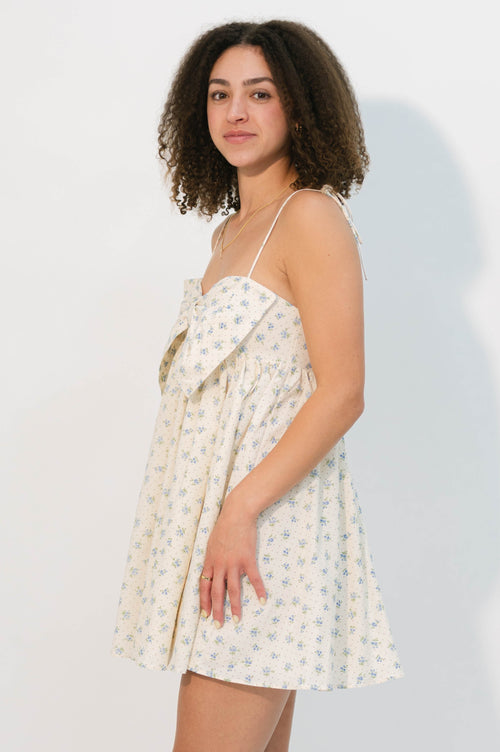 vintage inspired bow dress