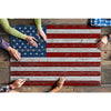 1000 Piece Puzzle - Distressed American Flag