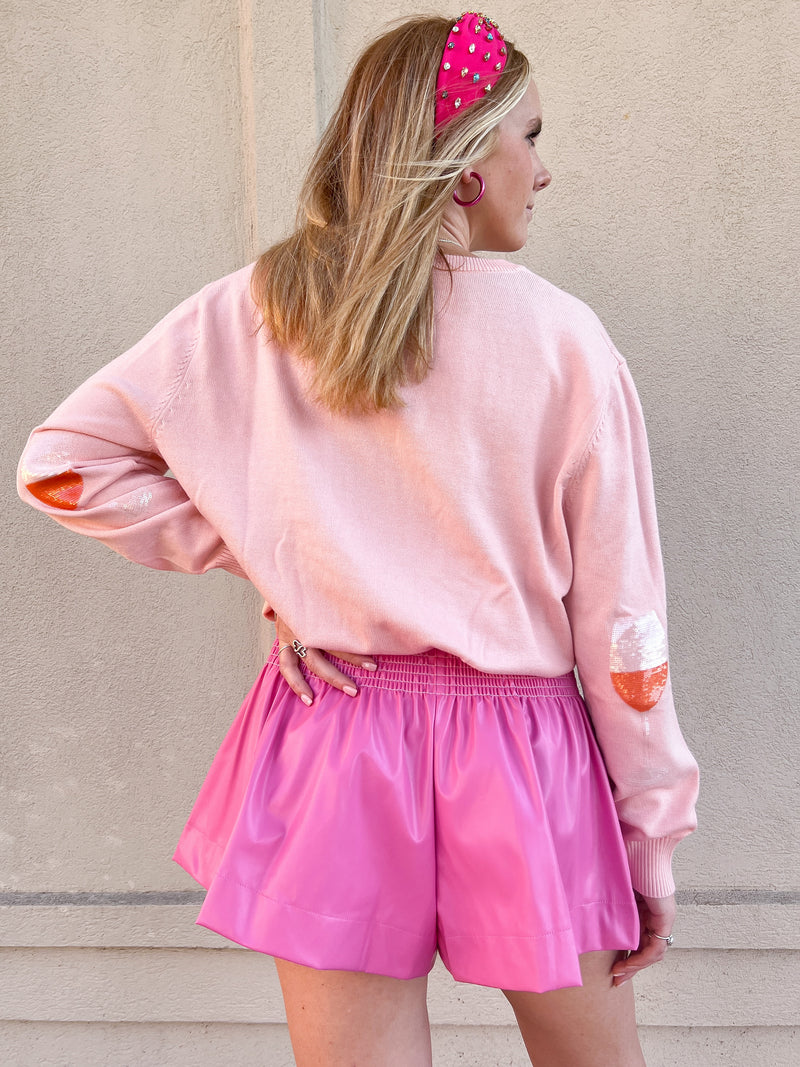 Rosé Queen Sweater