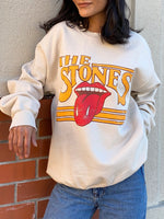 Stoned Rolling Stones Thrifted Sweatshirt