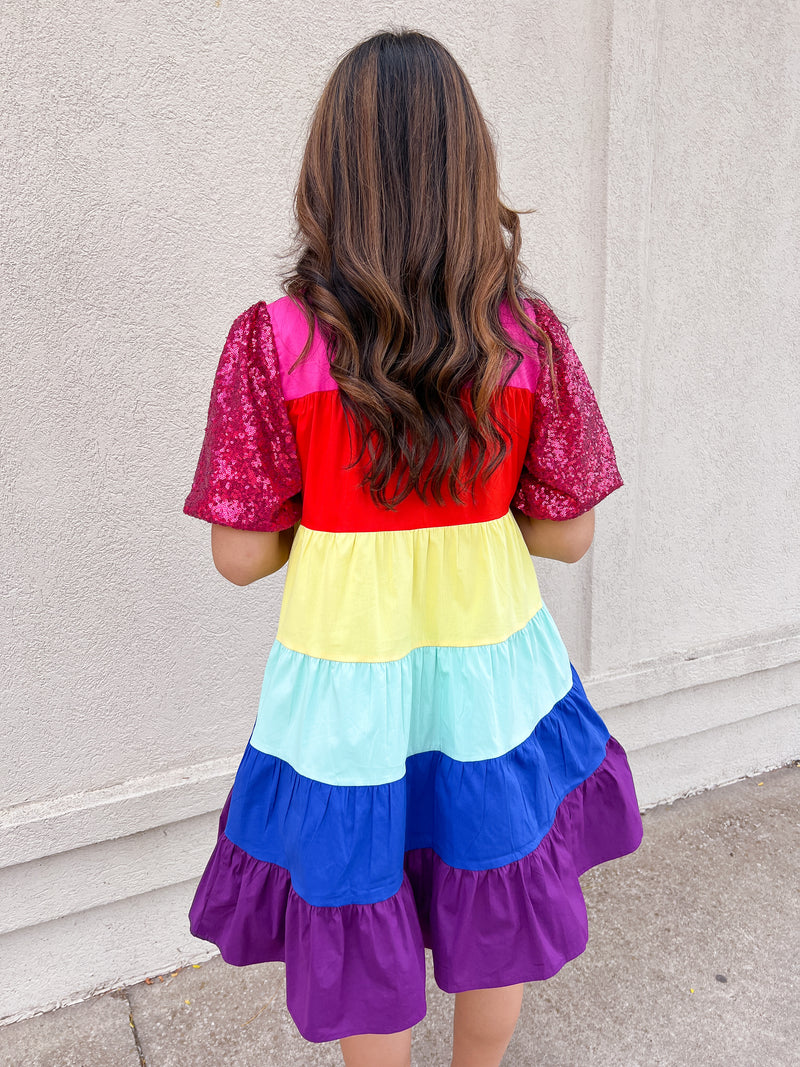 Rainbow Color Background png download - 516*642 - Free Transparent Dress  png Download. - CleanPNG / KissPNG