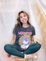 Woodstock Sun & Peace Sign Tee