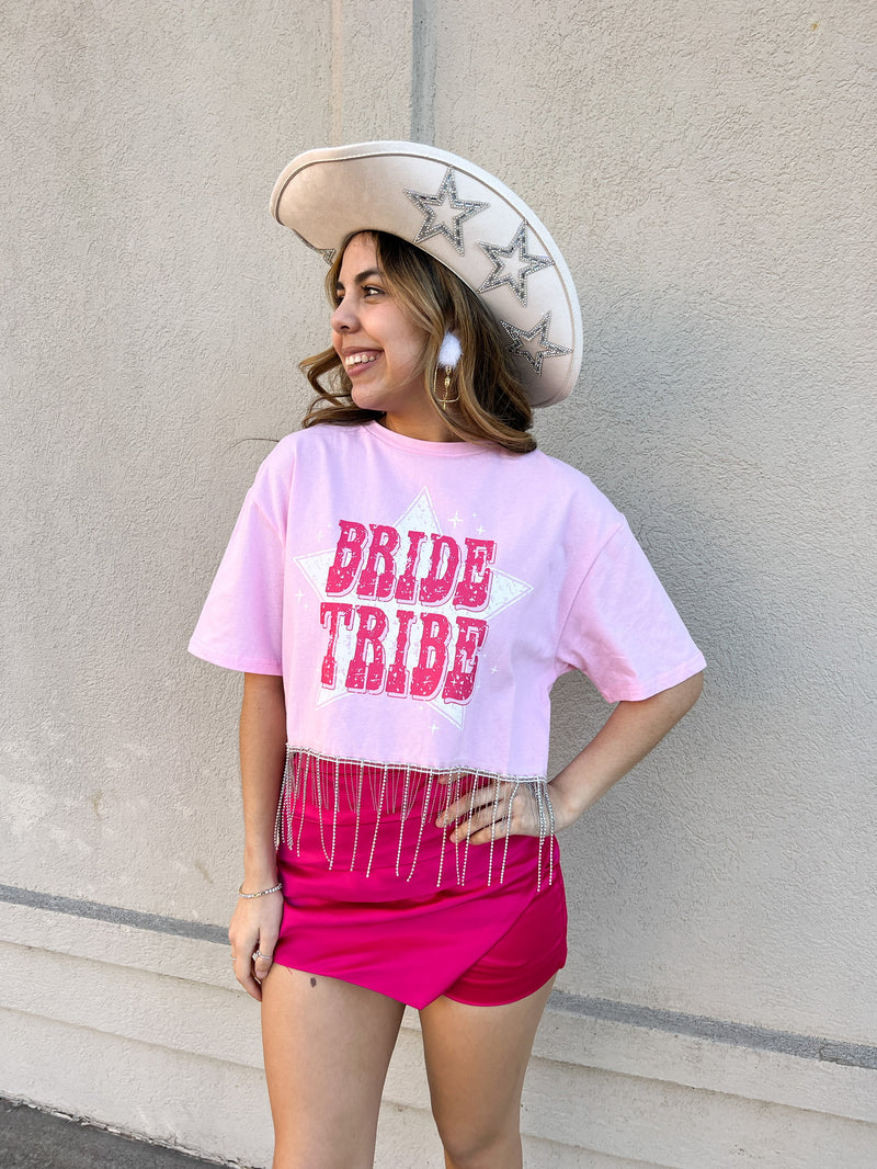 Bride Tribe Fringe Tee
