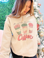 Christmas Coffee Swearshirt 