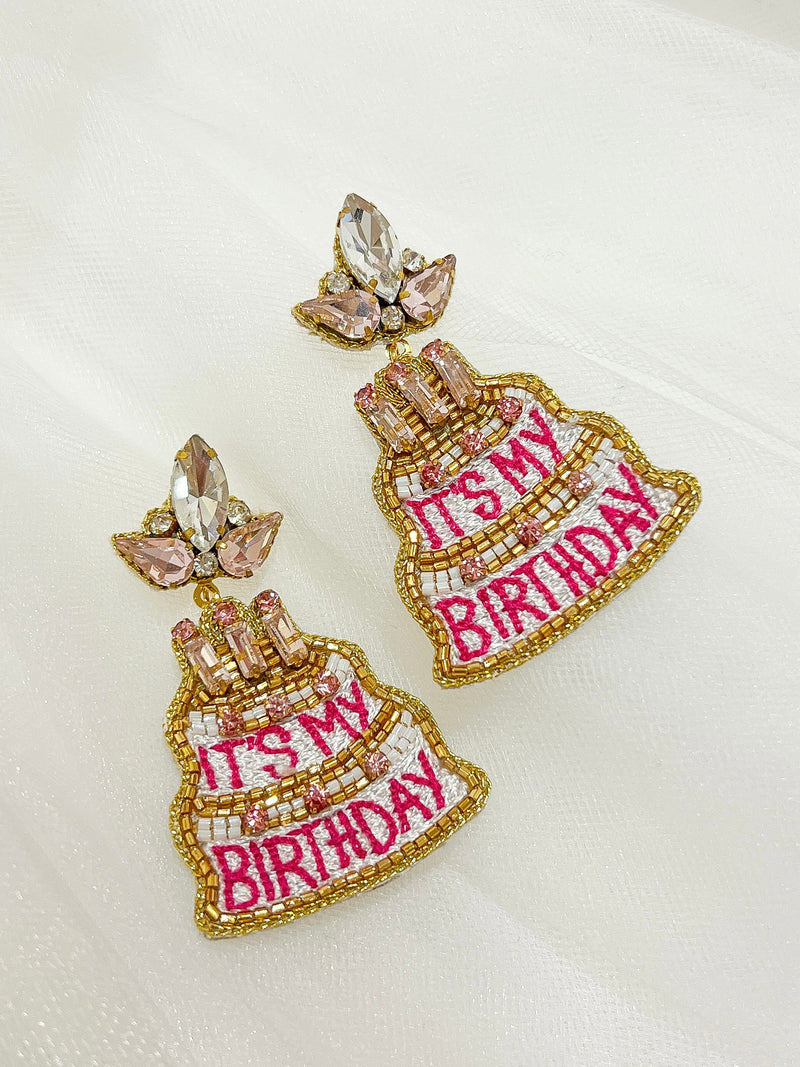 Birthday Barbie Cake Earring
