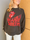 Rolling Stones Sooner Daze Charcoal Sweatshirt