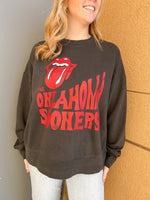 Rolling Stones Sooner Daze Charcoal Sweatshirt
