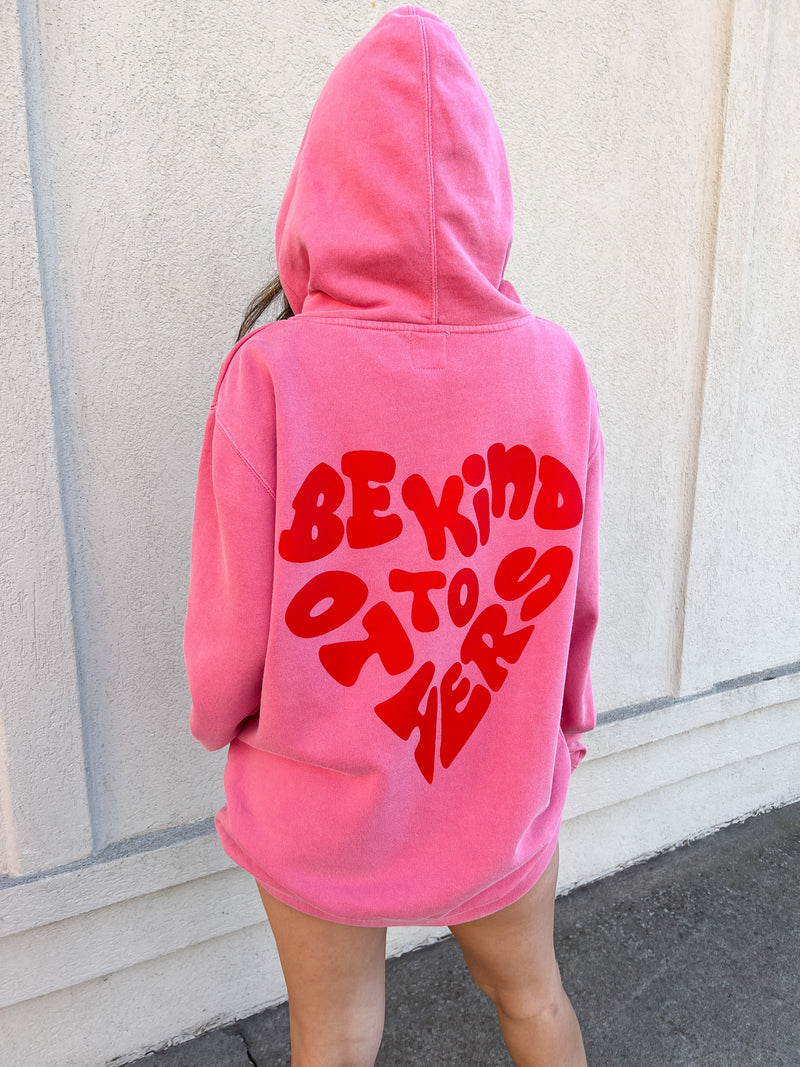 Be Kind to Others Red Hoodie