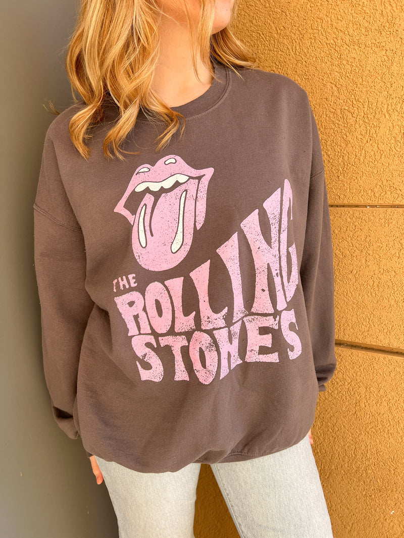 Rolling Stones Charcoal Dazed Sweatshirt