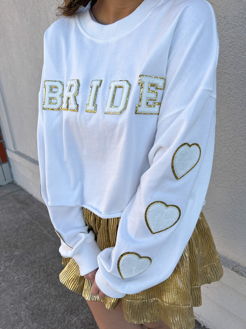 Bride Cropped Sweater