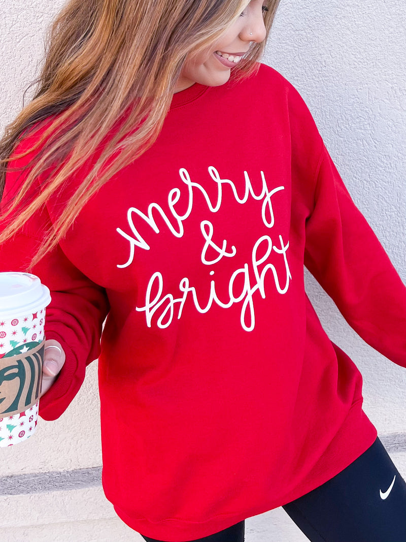 Merry & Bright Sweatshirt