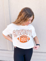 OSU Wonka Football Cropped Tee