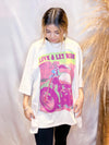 Live And Let Ride  One Size Tee