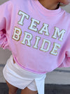 Team Bride Cropped Sweater