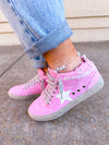 Paulina High Top Sneakers - Pink