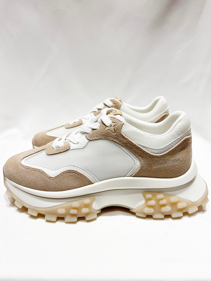 Accelerate Chunky Sneaker - Taupe