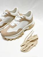 Accelerate Chunky Sneakers - Taupe