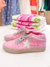 Paulina High Top Sneaker - Pink