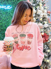 christmas coffee sweatshirt