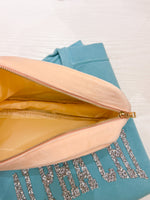 Apricot Cosmetic Bag - ALPHA CHI OMEGA