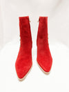 Caty Ankle Star Boot - Red